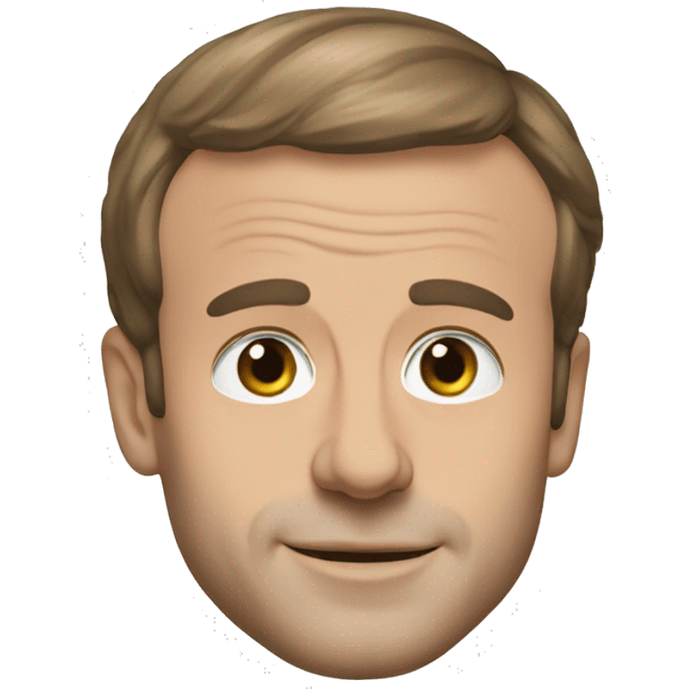 Emmanuel Macron emoji