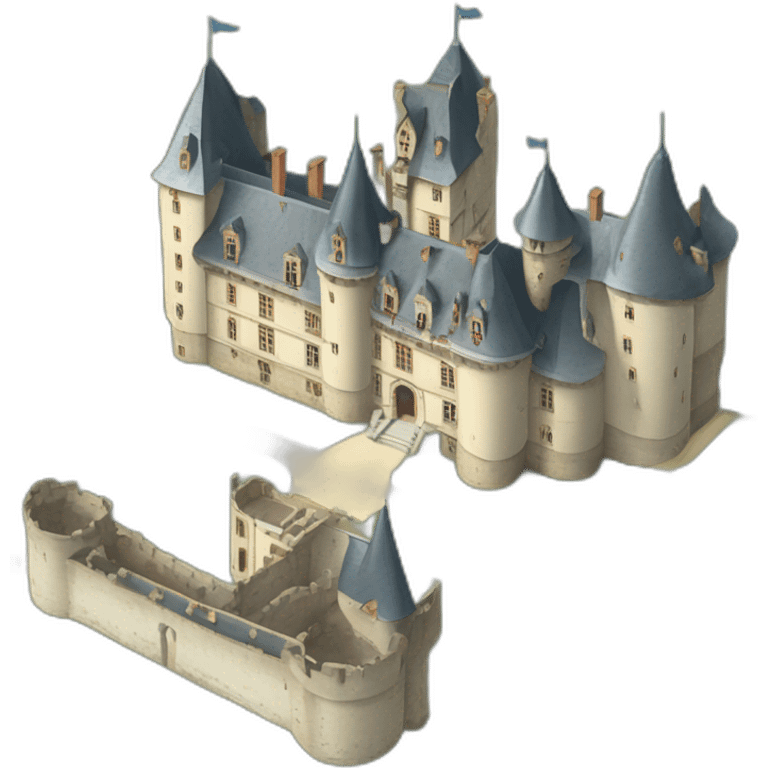 Château de Beauchamp Villaines-la-gonaies emoji