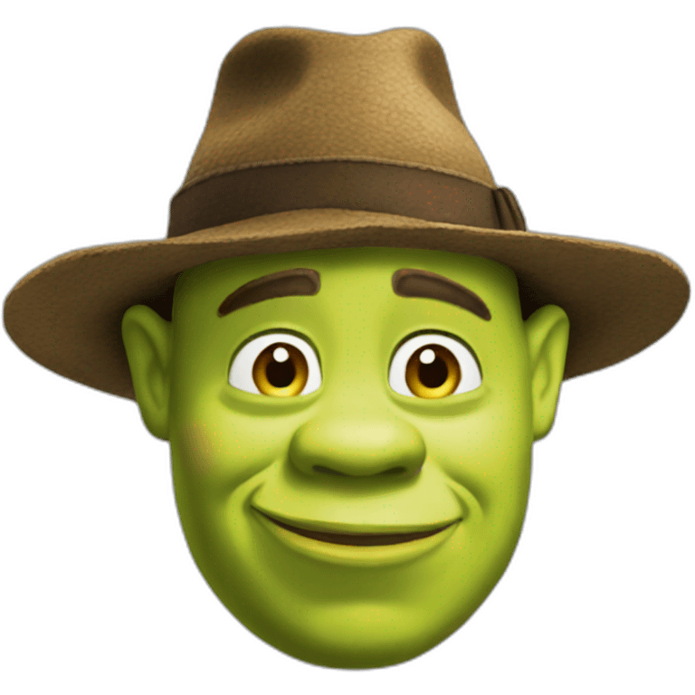 shrek tipping fedora emoji