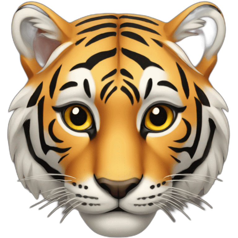 Rich tiger emoji