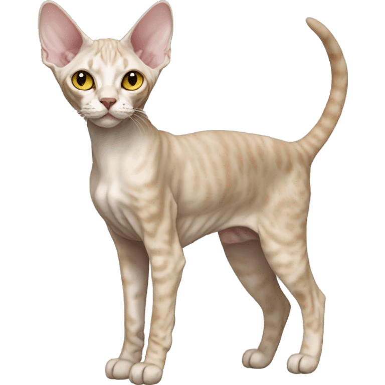 Devon Rex Full Body emoji