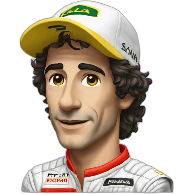 Ayrton Senna emoji