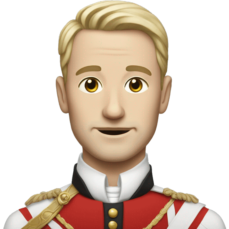 white skin man in British dress emoji