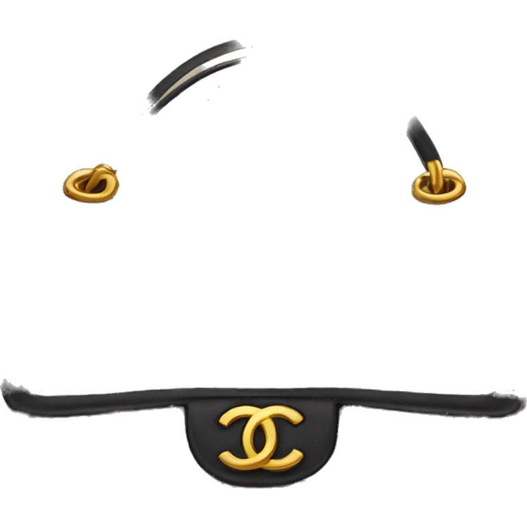 Chanel CF bag emoji