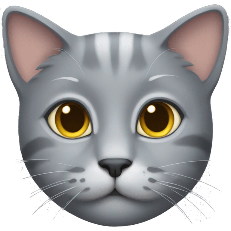 grey cat emoji