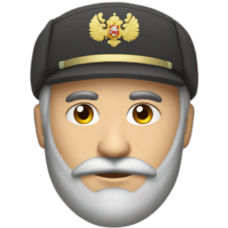 russian man ushanka emoji