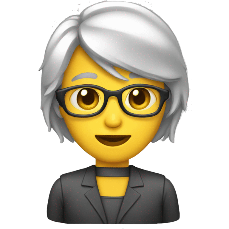 Persona con una computadora  emoji