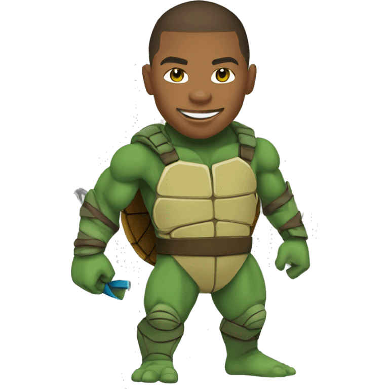 mbappe ninja turtle emoji