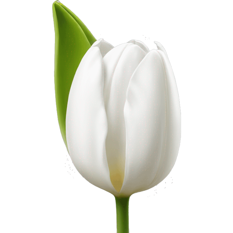 White tulip emoji