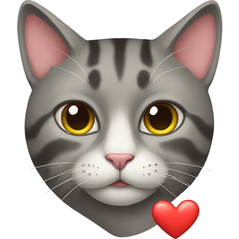 cat with heart emoji