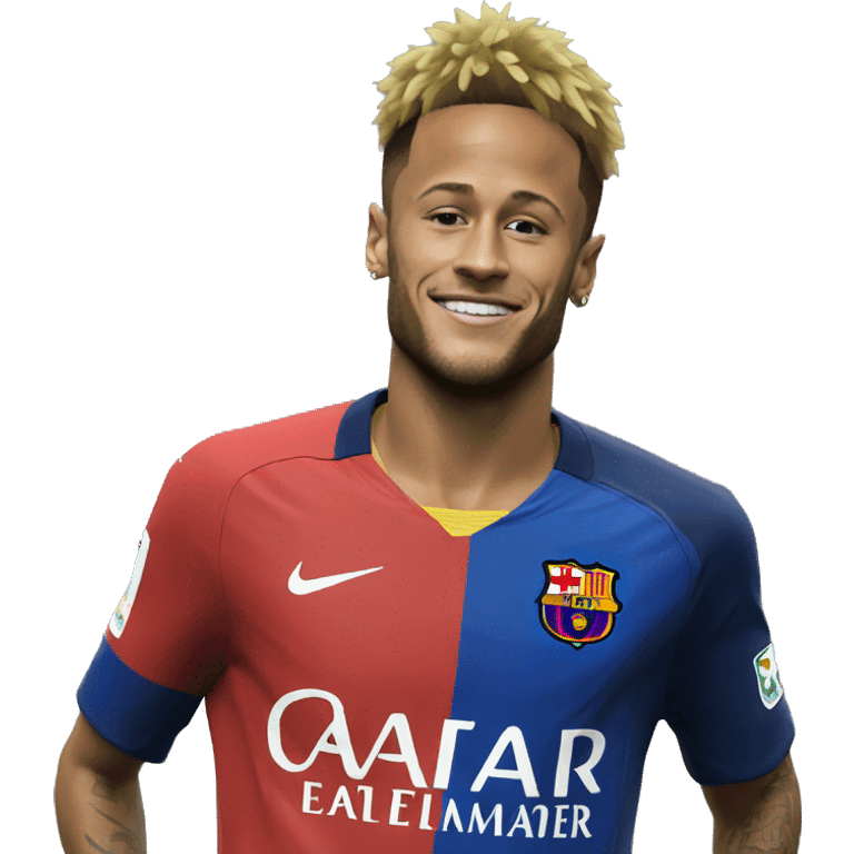 Neymar qui dit ça va Eva  emoji