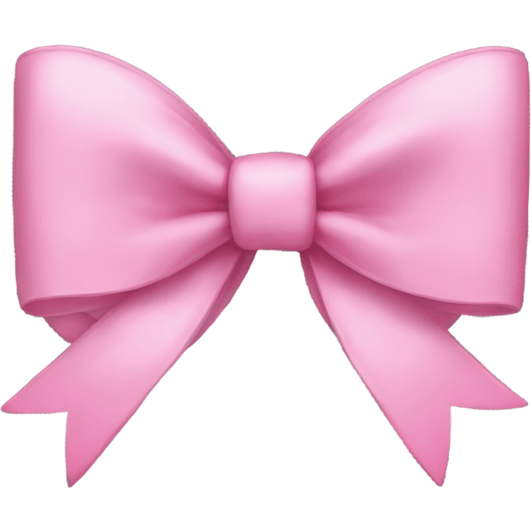 Pink bow emoji