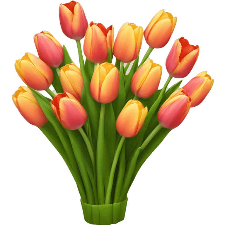 Tulip bouquet  emoji