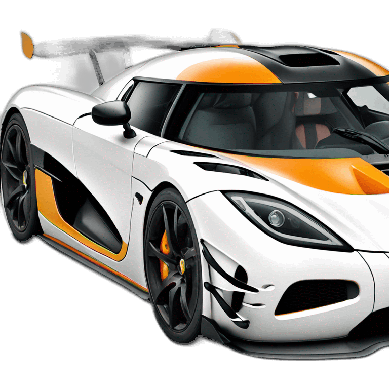 Koenigsegg agera 1:one emoji