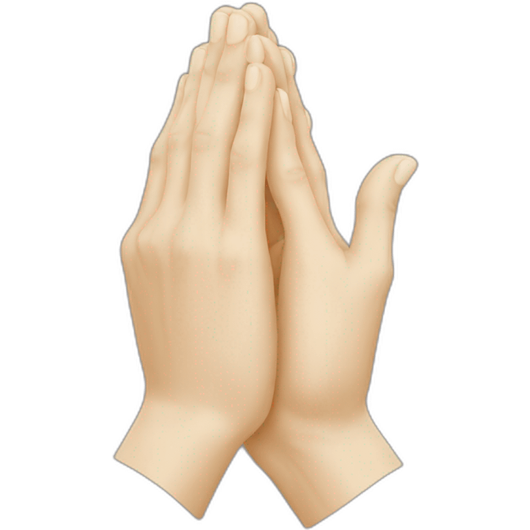 Praying hands emoji