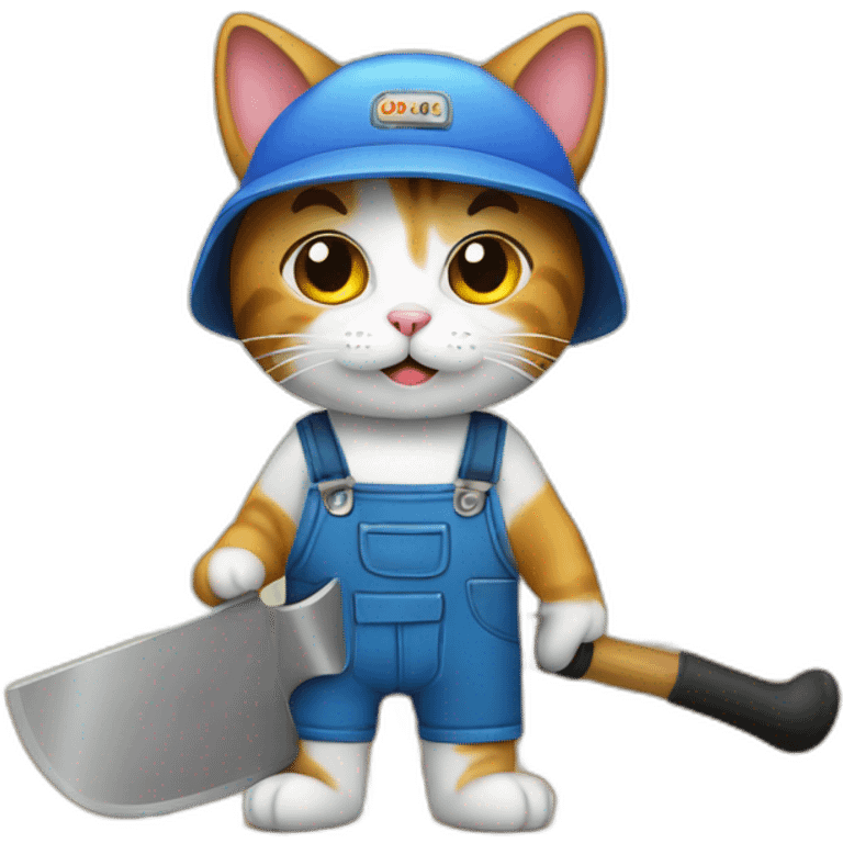 cat-who-is-a-carpenter-but-has-the-day-off emoji