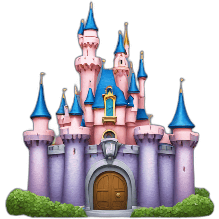 Disneyland Paris castle emoji