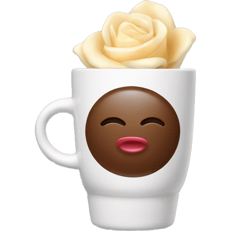 Coffee lip balm flower handcream emoji