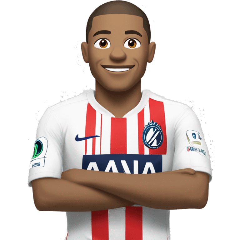 Mbappé qui faitla vaissele emoji