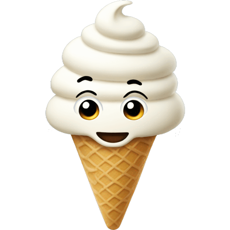 Ice cream emoji