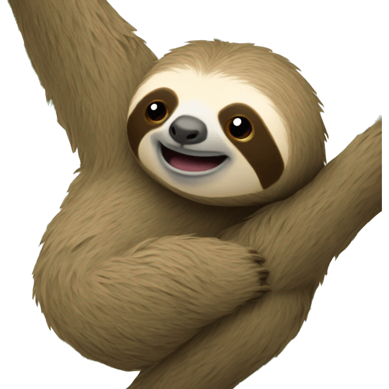 sloth in a tree emoji