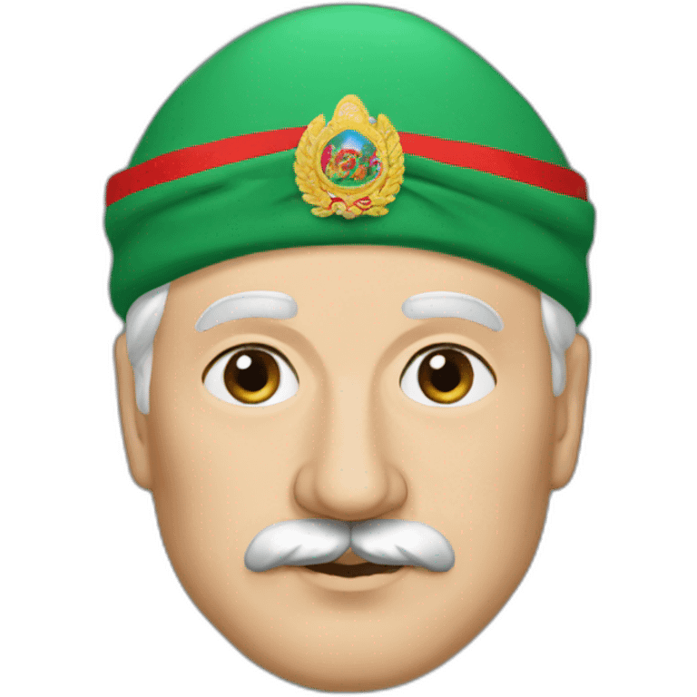 lukashenko with turban emoji