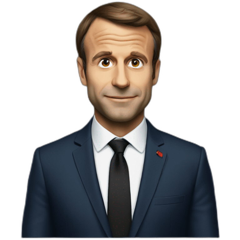 Emanuel macron  emoji