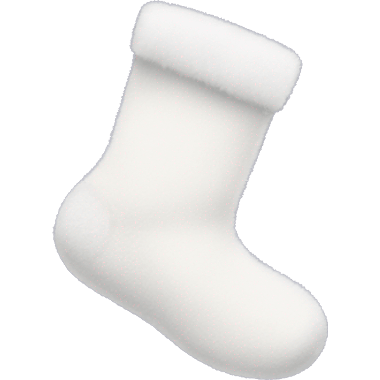 White fluffy socks emoji