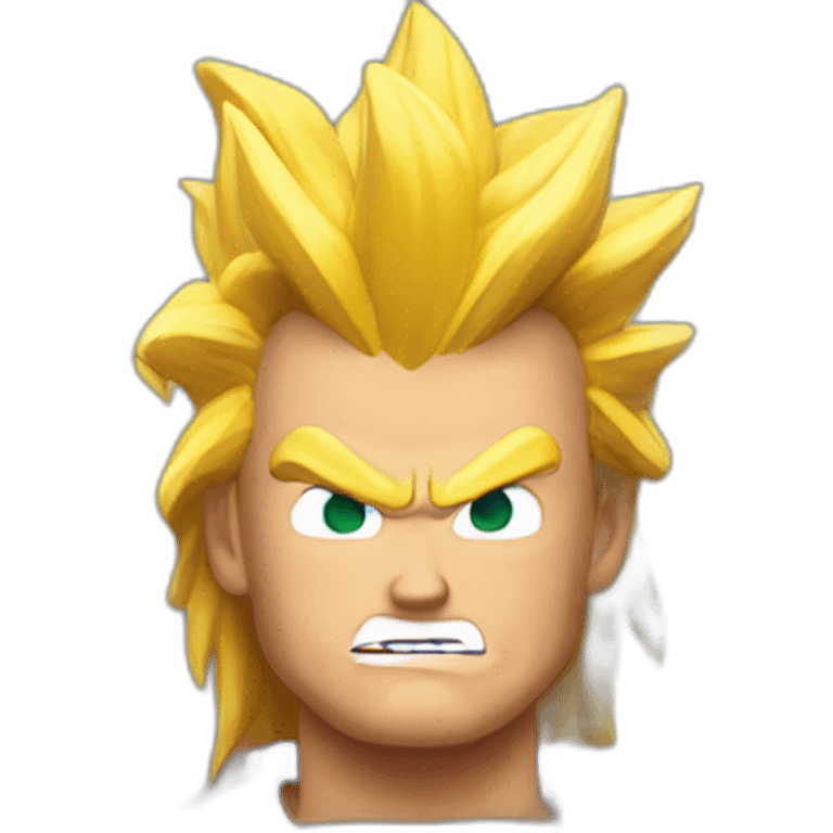 Donald Trump super saiyan emoji