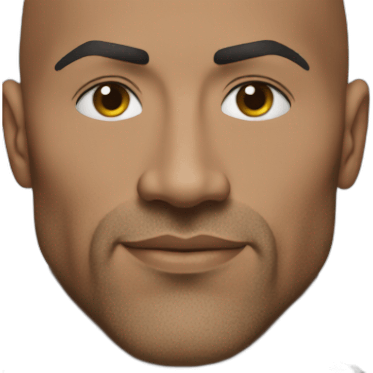 The Rock emoji