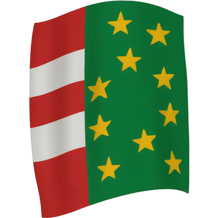  Creole flag emoji