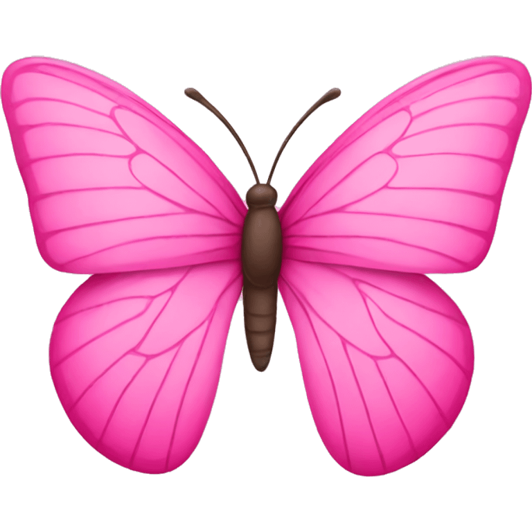 Pink Butterfly emoji