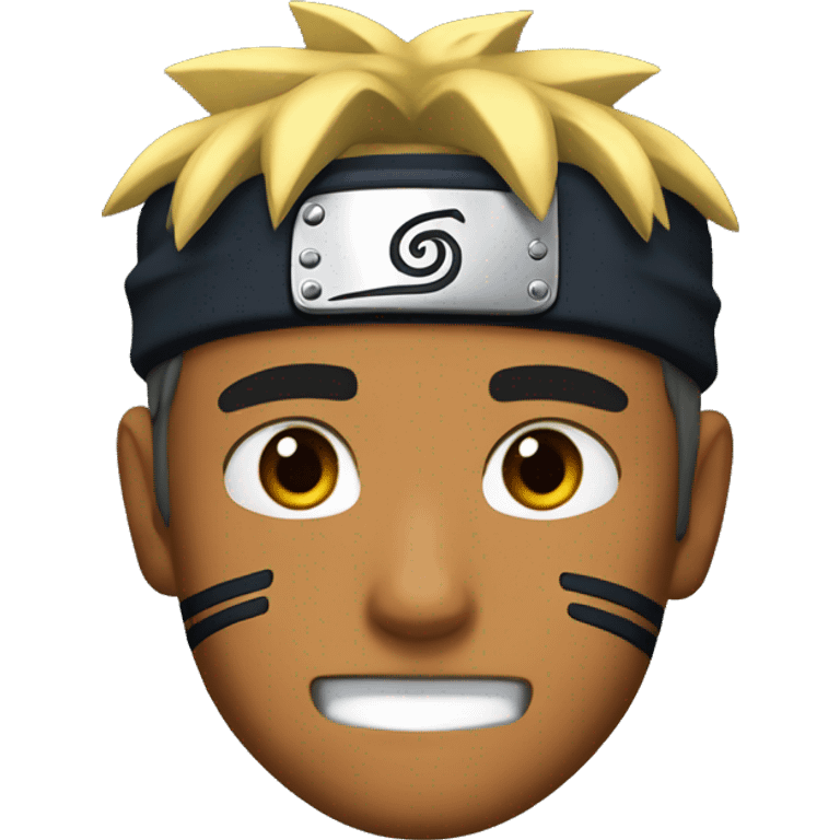 Naruto avec habits noir en colère   emoji