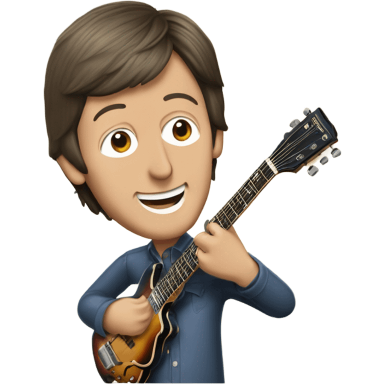 Beatle Paul McCartney emoji