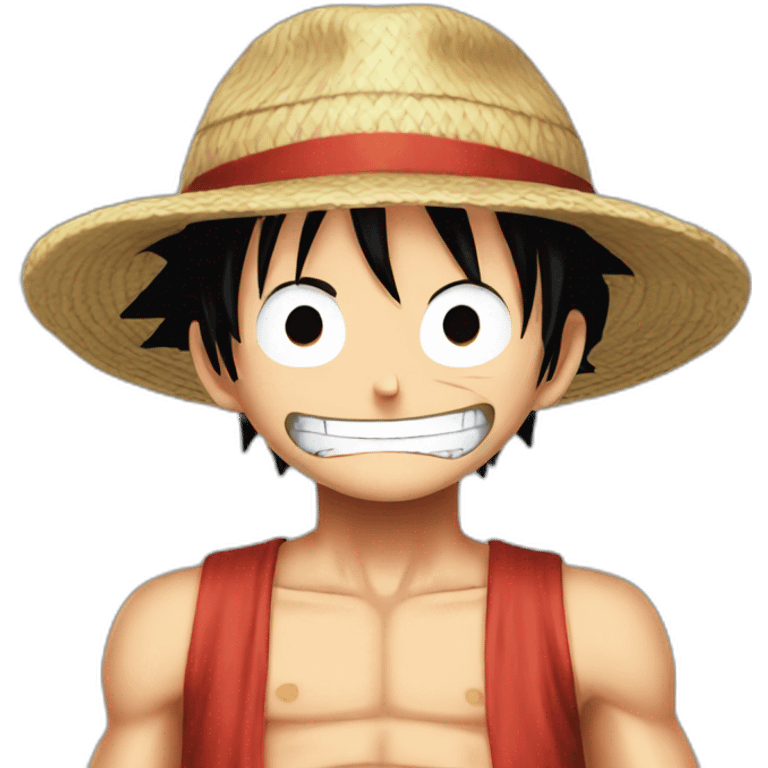 One piece luffy emoji