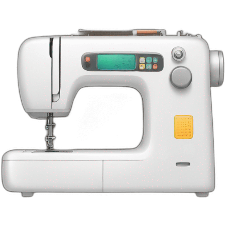 electronic sewing machine emoji