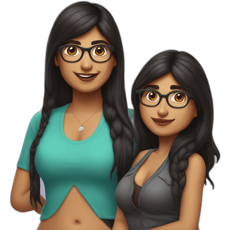 Ta mère et mia khalifa emoji