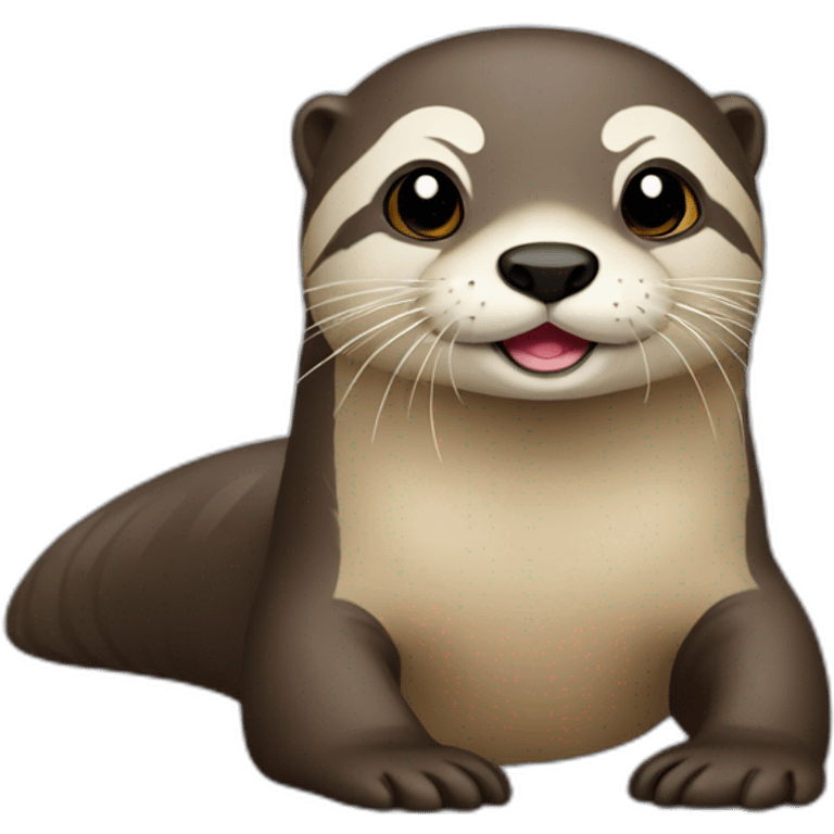 Loutre sur toutes emoji