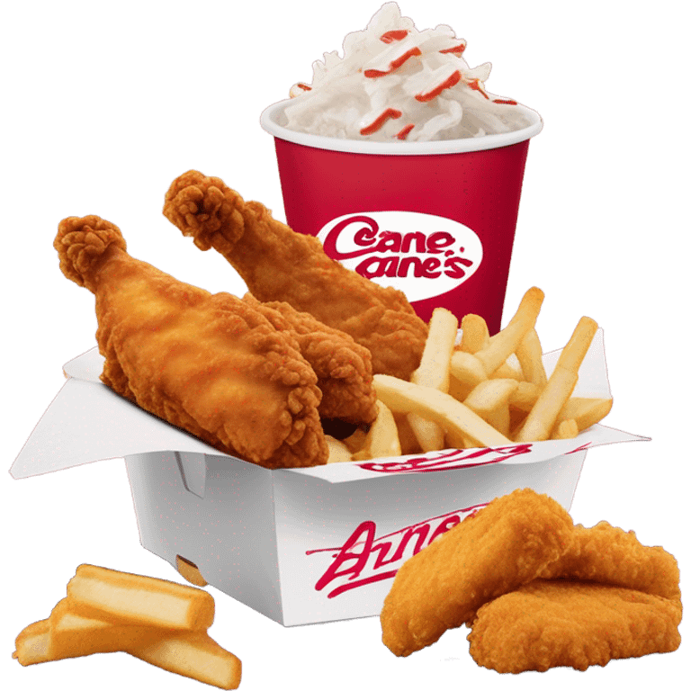 raising canes box combo emoji