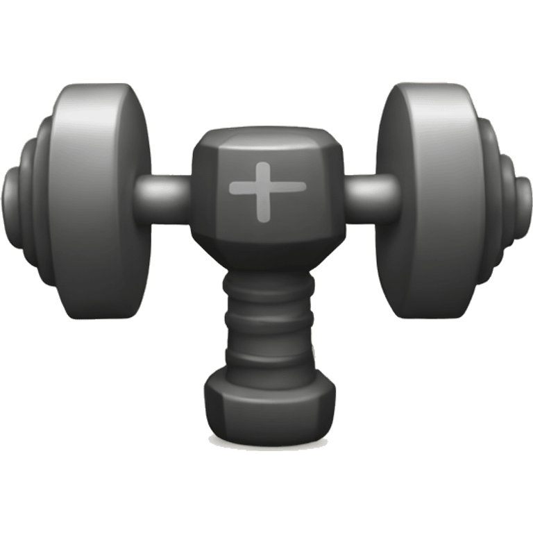 Grenade dumbell emoji