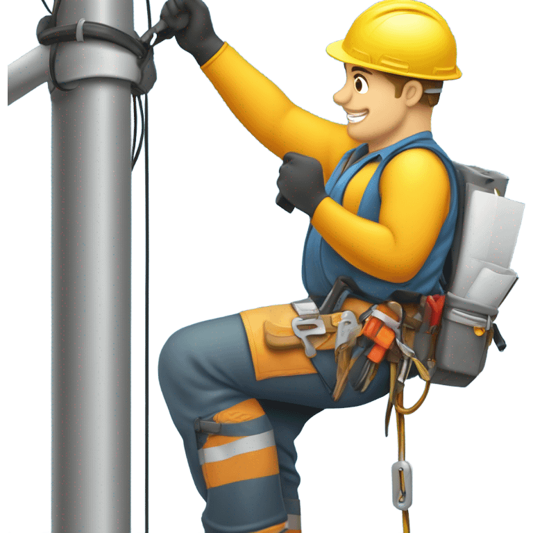 Lineman worker emoji