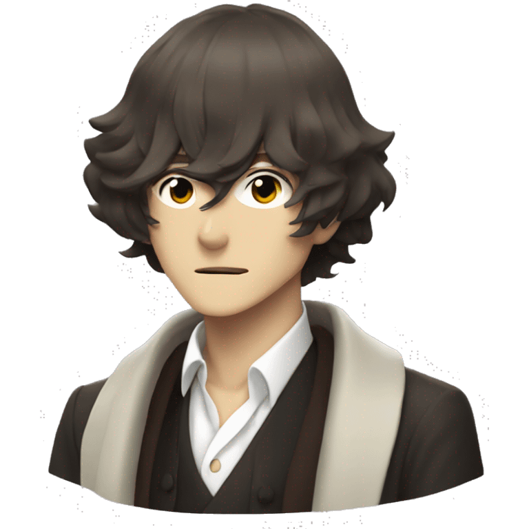 dazai osamu, port mafia emoji