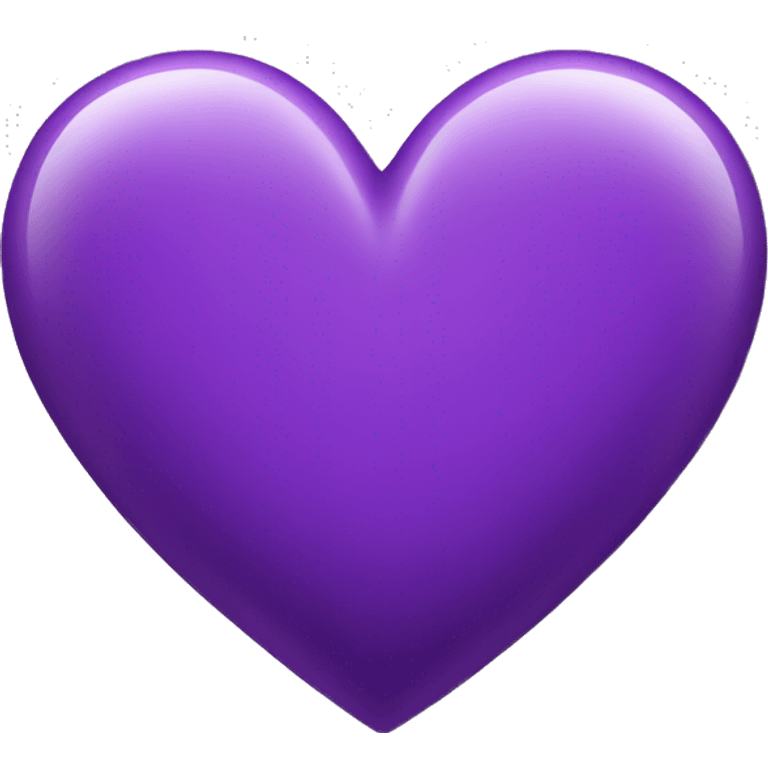 purple heart emoji