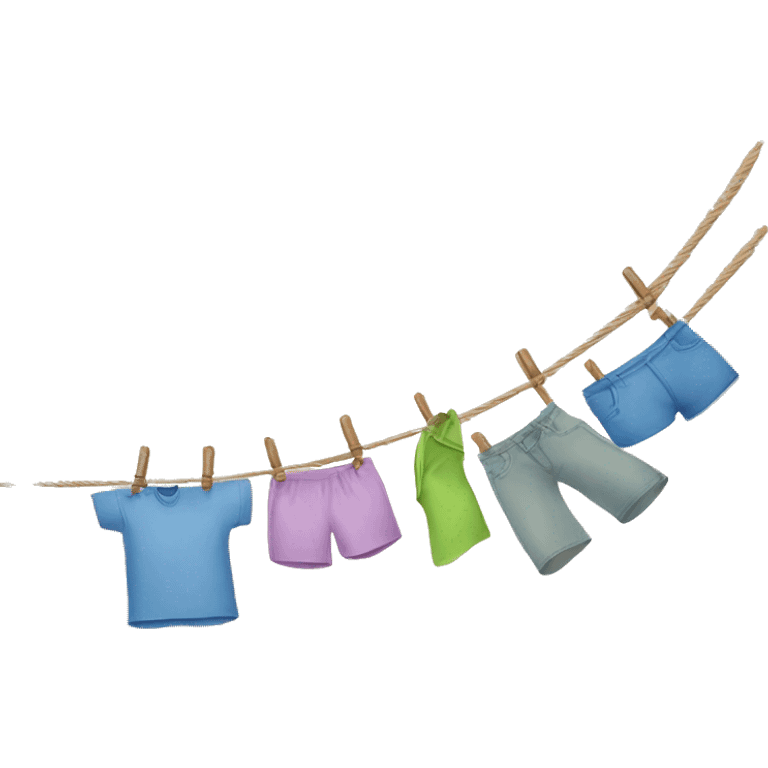 Clothesline emoji