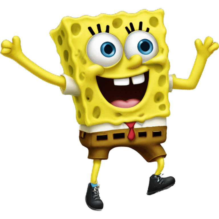 SpongeBob dancing  emoji