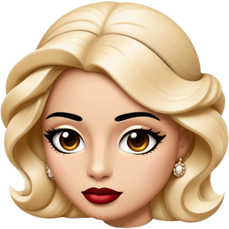 Cinematic Realistic Chanel Pop Culture Emoji, depicted with timeless elegance and iconic style rendered with luxurious textures and dynamic, sophisticated lighting. emoji