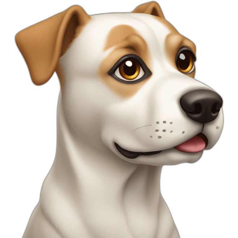 Spanish bretón dog emoji