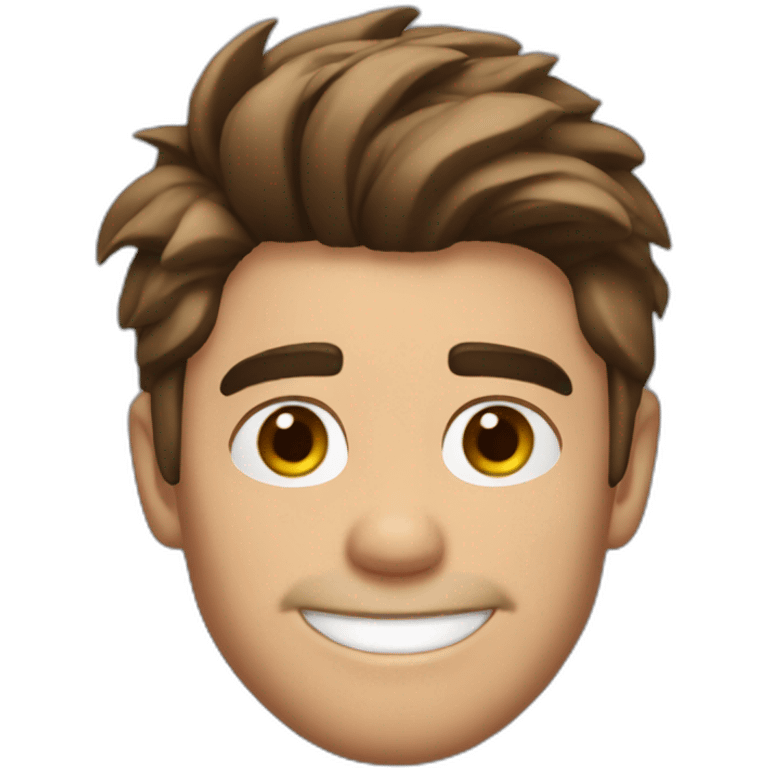 zac efron winking emoji