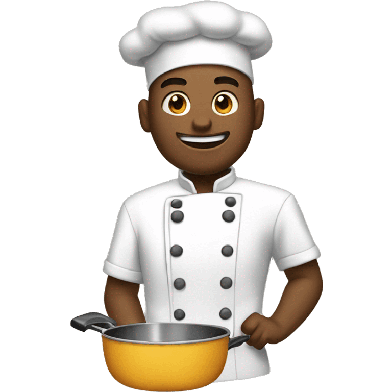 A sticker that says “LET ‘EM COOK!” emoji