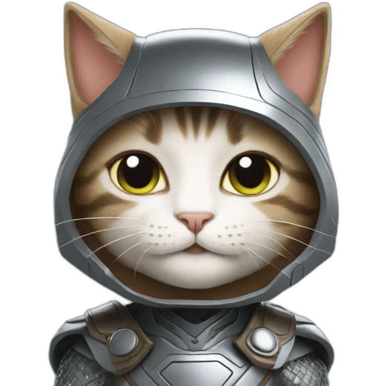 cat in thor suit emoji